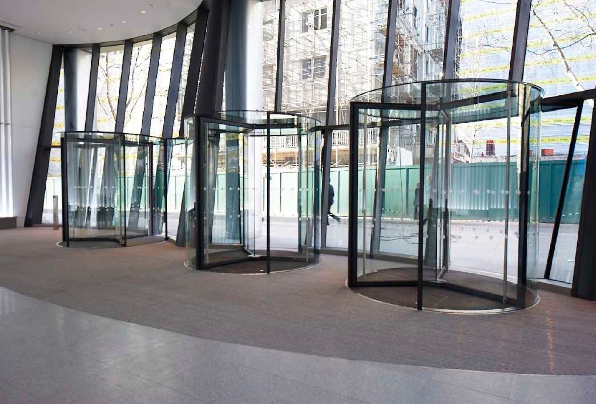 revolving doors for entrances in london